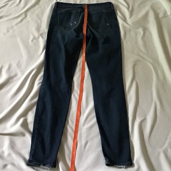 Jeans Men Size (Actual 28W 27L) 27 Tag Pants Toothpick Stretch Distressed Skinny - Picture 9 of 12